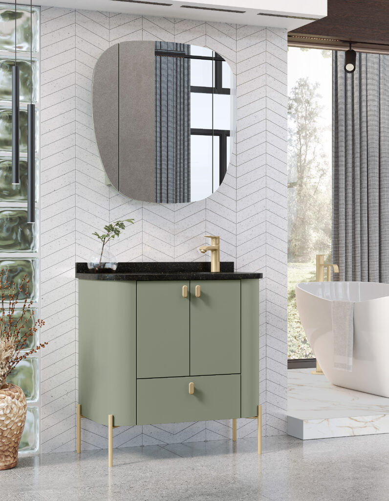 Arraial 80 Cuba de granito Embutida