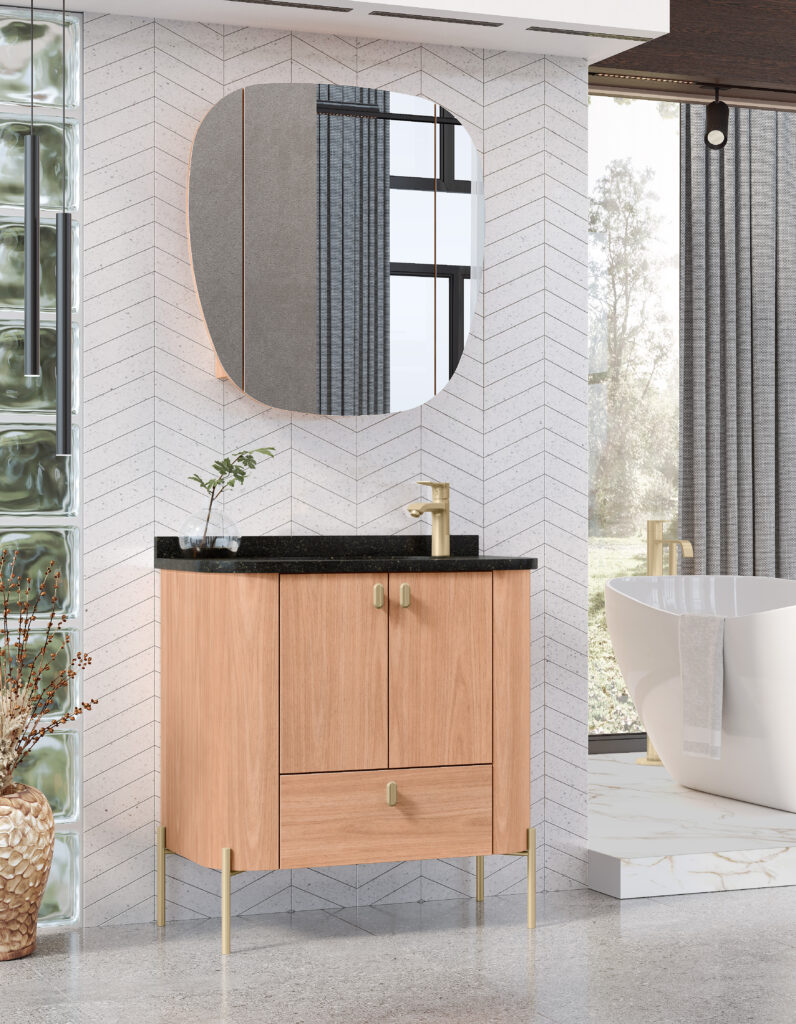 Arraial 80 Cuba de granito Embutida